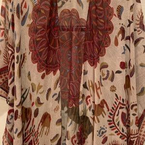 Woven Heart kimono   Sz XL